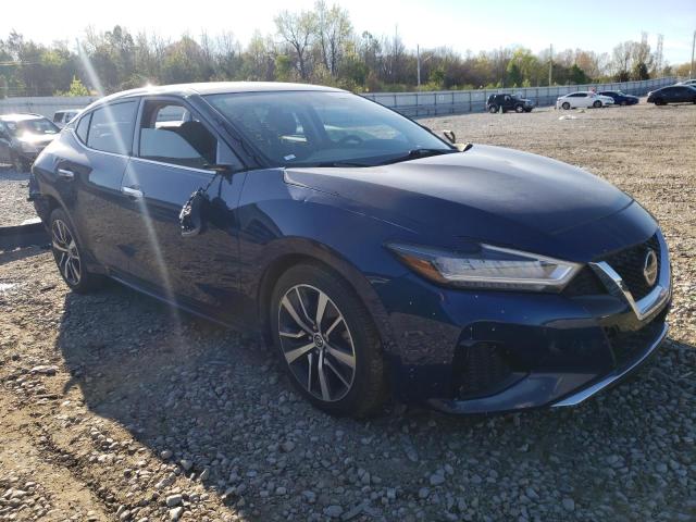 1N4AA6AV9KC361703 - 2019 NISSAN MAXIMA S BLUE photo 4