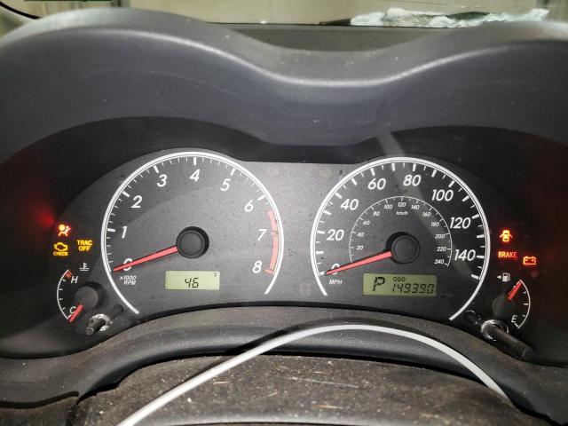 5YFBU4EE0DP204270 - 2013 TOYOTA COROLLA BASE MAROON photo 9