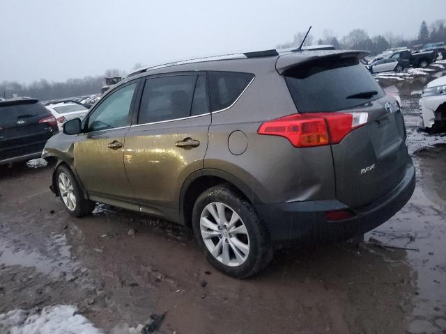 2T3DFREV5DW093799 - 2013 TOYOTA RAV4 LIMITED TAN photo 2