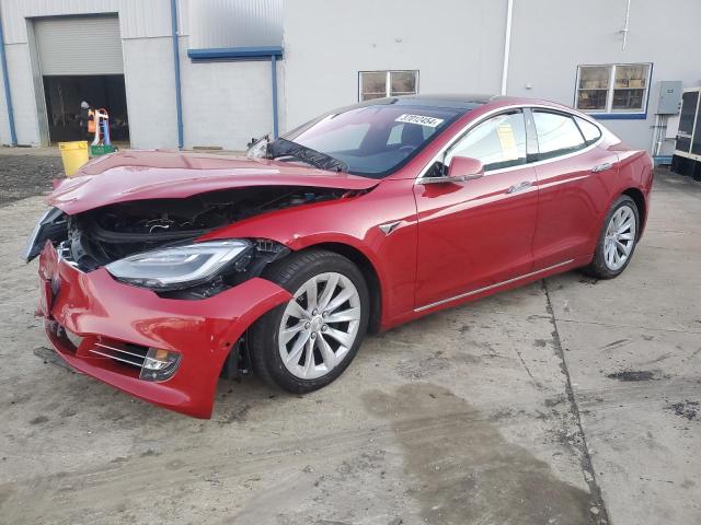 5YJSA1E29HF189458 - 2017 TESLA MODEL S წითელი ფოტო 1