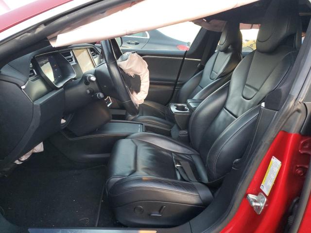 5YJSA1E29HF189458 - 2017 TESLA MODEL S წითელი ფოტო 7