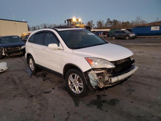 5J6RE3H71AL048581 - 2010 HONDA CR-V EXL WHITE photo 4