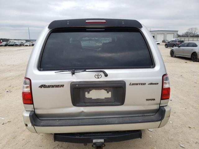 JT3HN87R910331852 - 2001 TOYOTA 4RUNNER LIMITED SILVER photo 6