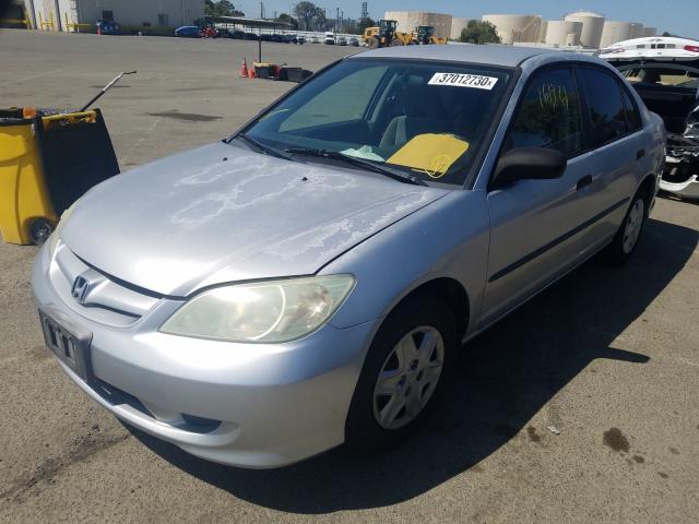 2HGES16314H556778 - 2004 HONDA CIVIC DX VP  photo 2