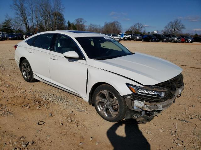 1HGCV1F49JA051962 - 2018 HONDA ACCORD EX WHITE photo 4