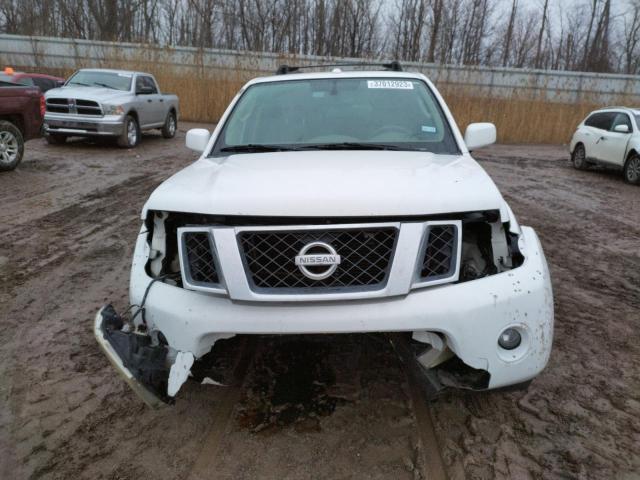 5N1AR1NN9AC613718 - 2010 NISSAN PATHFINDER S WHITE photo 5