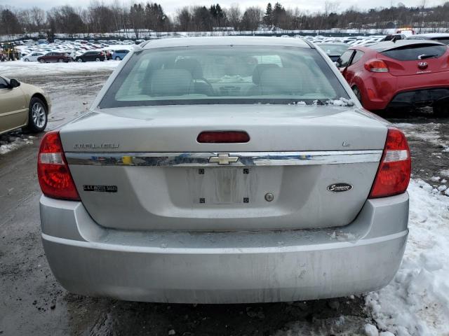 1G1ZS58F77F317989 - 2007 CHEVROLET MALIBU LS SILVER photo 6