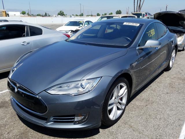 5YJSA1H1XEFP40544 - 2014 TESLA MODEL S  լուսանկար 2