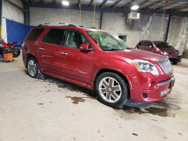 1GKKVTEDXCJ128658 - 2012 GMC ACADIA DENALI RED photo 4