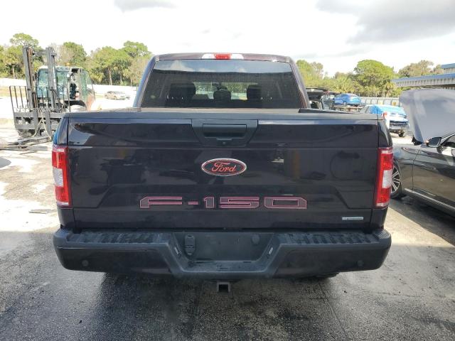 1FTEW1C45LFA08072 - 2020 FORD F150 SUPERCREW BLACK photo 6