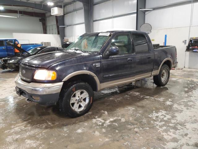 1FTRW08LX1KA86783 - 2001 FORD F150 SUPERCREW BLUE photo 1