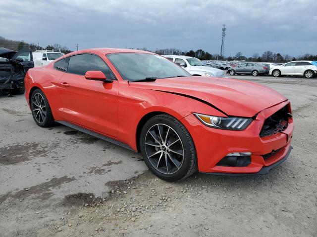 1FA6P8TH7H5305912 - 2017 FORD MUSTANG RED photo 4
