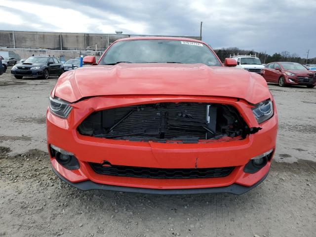 1FA6P8TH7H5305912 - 2017 FORD MUSTANG RED photo 5