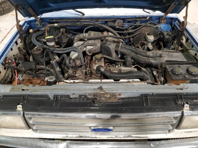 1FTEF14Y4KKA08667 - 1989 FORD F150 BLUE photo 11