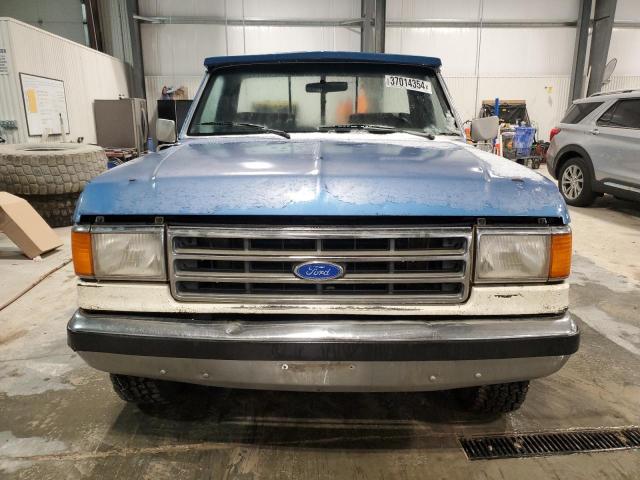 1FTEF14Y4KKA08667 - 1989 FORD F150 BLUE photo 5