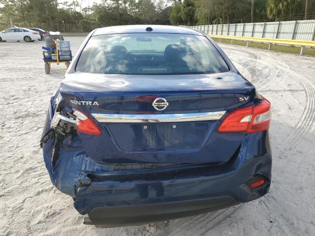 3N1AB7AP4KY363237 - 2019 NISSAN SENTRA S BLUE photo 6