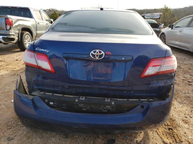 4T1BF3EK3BU712075 - 2011 TOYOTA CAMRY BASE BLUE photo 6