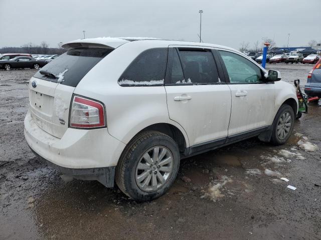 2FMDK4JC6ABA60551 - 2010 FORD EDGE SEL WHITE photo 3