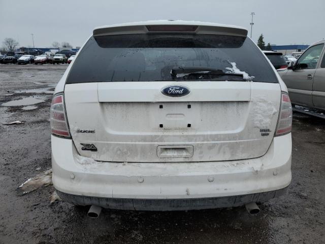 2FMDK4JC6ABA60551 - 2010 FORD EDGE SEL WHITE photo 6