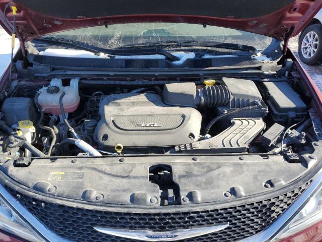 2C4RC1GG4HR850965 - 2017 CHRYSLER PACIFICA LIMITED BURGUNDY photo 12