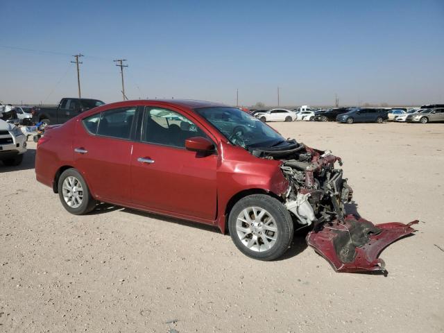 3N1CN7AP3JL844754 - 2018 NISSAN VERSA S RED photo 4