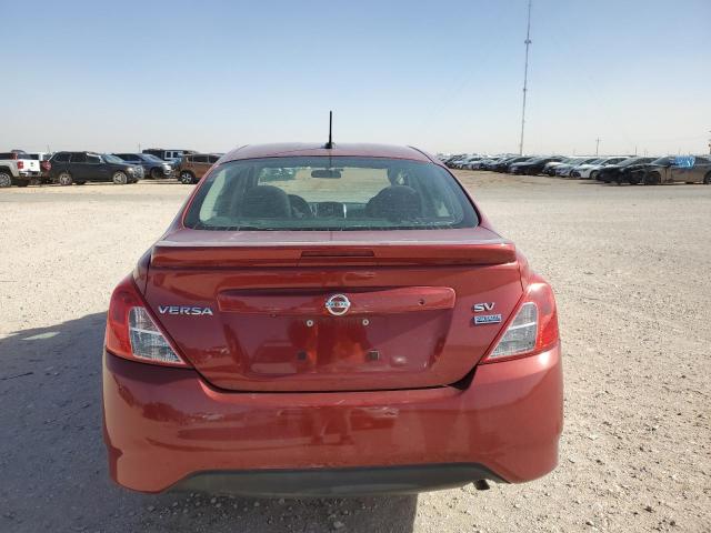 3N1CN7AP3JL844754 - 2018 NISSAN VERSA S RED photo 6