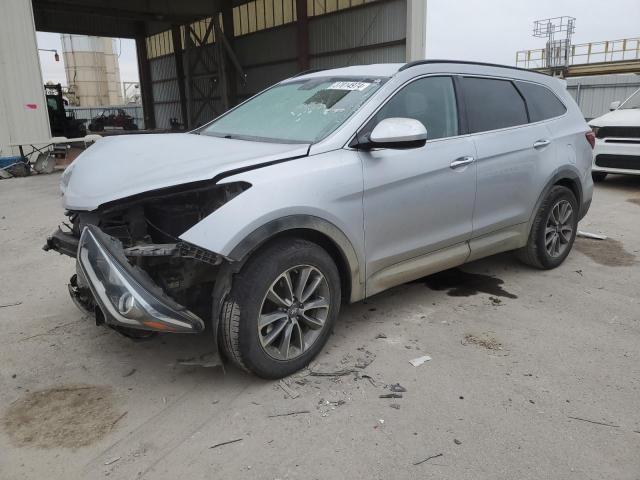 KM8SMDHF1HU178092 - 2017 HYUNDAI SANTA FE SE SILVER photo 1