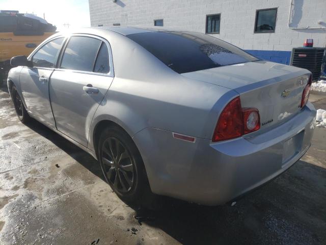 1G1ZH57B29F243980 - 2009 CHEVROLET MALIBU 1LT SILVER photo 2
