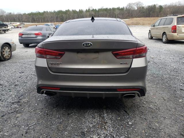 5XXGV4L25JG241797 - 2018 KIA OPTIMA SXL TAN photo 6