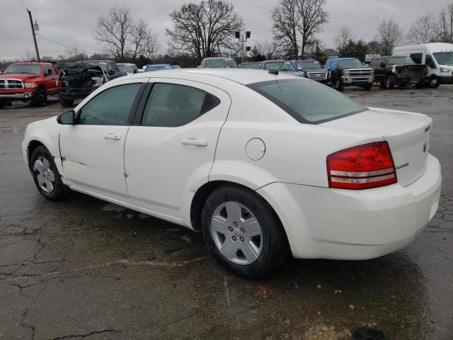 1B3CC4FB4AN127506 - 2010 DODGE AVENGER SXT WHITE photo 2