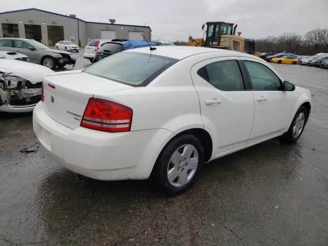 1B3CC4FB4AN127506 - 2010 DODGE AVENGER SXT WHITE photo 3