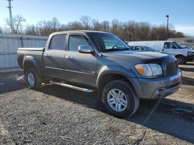 5TBDT44185S477906 - 2005 TOYOTA TUNDRA DOUBLE CAB SR5 GRAY photo 4