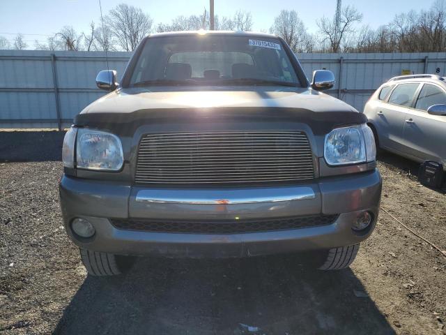 5TBDT44185S477906 - 2005 TOYOTA TUNDRA DOUBLE CAB SR5 GRAY photo 5