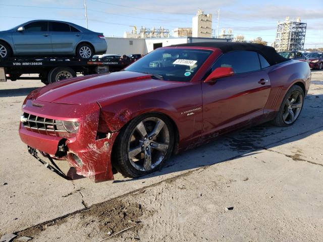 2G1FK3DJ4B9164670 - 2011 CHEVROLET CAMARO 2SS MAROON photo 1