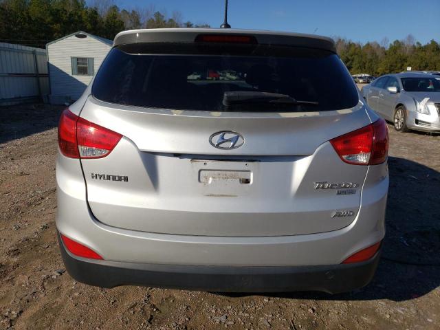 KM8JUCAC7DU712650 - 2013 HYUNDAI TUCSON GLS SILVER photo 6