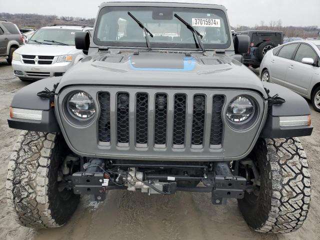 1C4JJXR62NW189370 - 2022 JEEP WRANGLER RUBICON 4XE GRAY photo 5