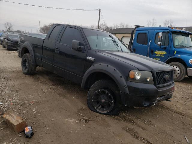 1FTPX14516FA09947 - 2006 FORD F150 BLACK photo 4