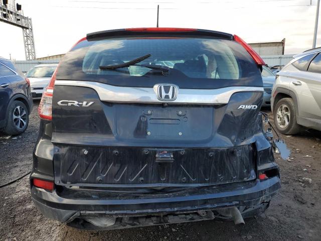 2HKRM4H38GH648488 - 2016 HONDA CR-V LX BLACK photo 6