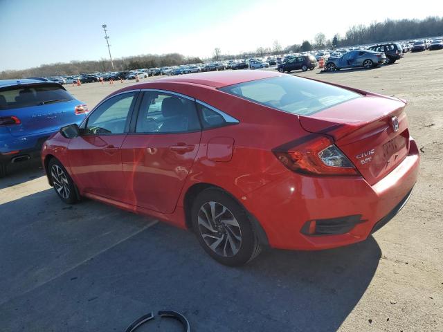 2HGFC2F74GH560581 - 2016 HONDA CIVIC EX RED photo 2