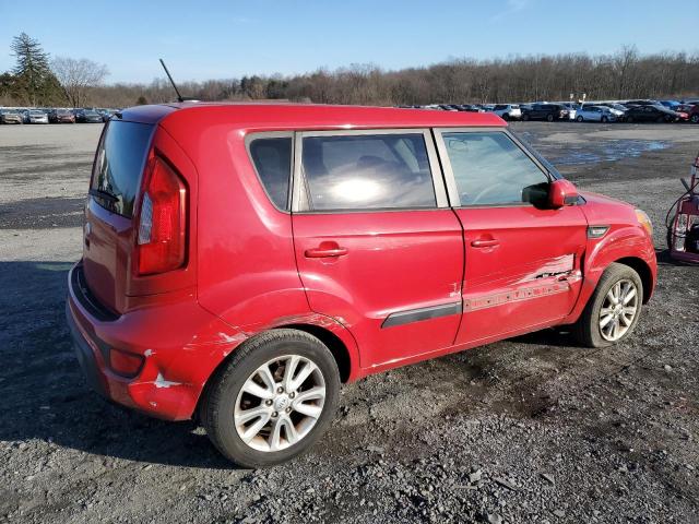 KNDJT2A58D7628175 - 2013 KIA SOUL RED photo 3