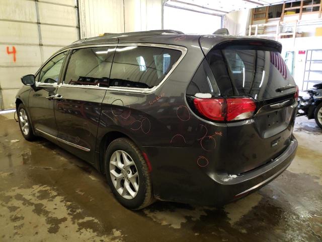 2C4RC1BG1HR609131 - 2017 CHRYSLER PACIFICA TOURING L CHARCOAL photo 2