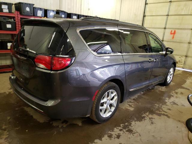 2C4RC1BG1HR609131 - 2017 CHRYSLER PACIFICA TOURING L CHARCOAL photo 3