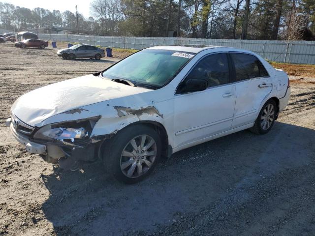 1HGCM66837A080613 - 2007 HONDA ACCORD EX WHITE photo 1