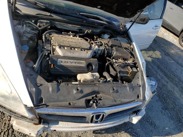 1HGCM66837A080613 - 2007 HONDA ACCORD EX WHITE photo 11