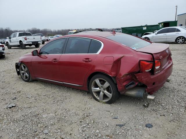 JTHBE1KSXA0048944 - 2010 LEXUS GS 350 RED photo 2