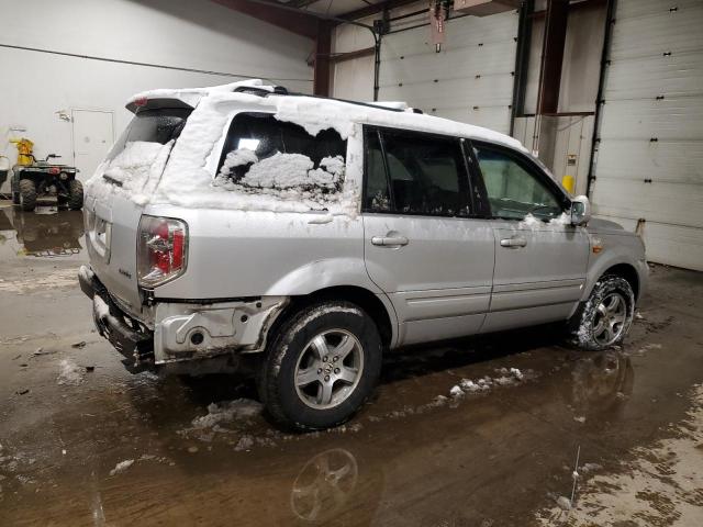 5FNYF18756B022238 - 2006 HONDA PILOT EX SILVER photo 3