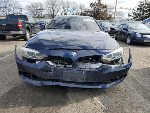 WBA3N9C54FK246831 - 2015 BMW 428 XI BLUE photo 5