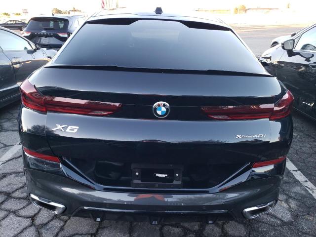 5UX33EX06R9T16923 - 2024 BMW X6 XDRIVE40I BLACK photo 6