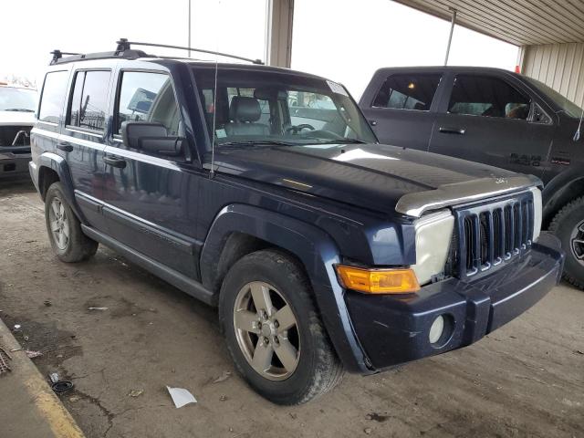 1J8HG48N76C123901 - 2006 JEEP COMMANDER BLUE photo 4