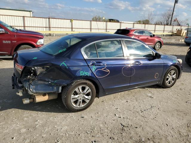 1HGCP2F43CA002484 - 2012 HONDA ACCORD LXP BLUE photo 3